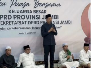 Gelar Buka Puasa Bersama, Ketua DPRD Propinsi Jambi Hafiz Fattah Ajak Pererat Silaturahmi