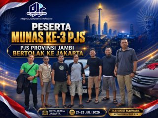 Bentuk Keseriusan Pengurus, Delegasi PJS Provinsi Jambi Ikuti Munas ke 3 di Jakarta