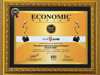 Perkuat Tata Kelola dan Kepercayaan Publik, Bank Jambi Cetak Prestasi Platinum Award 2026